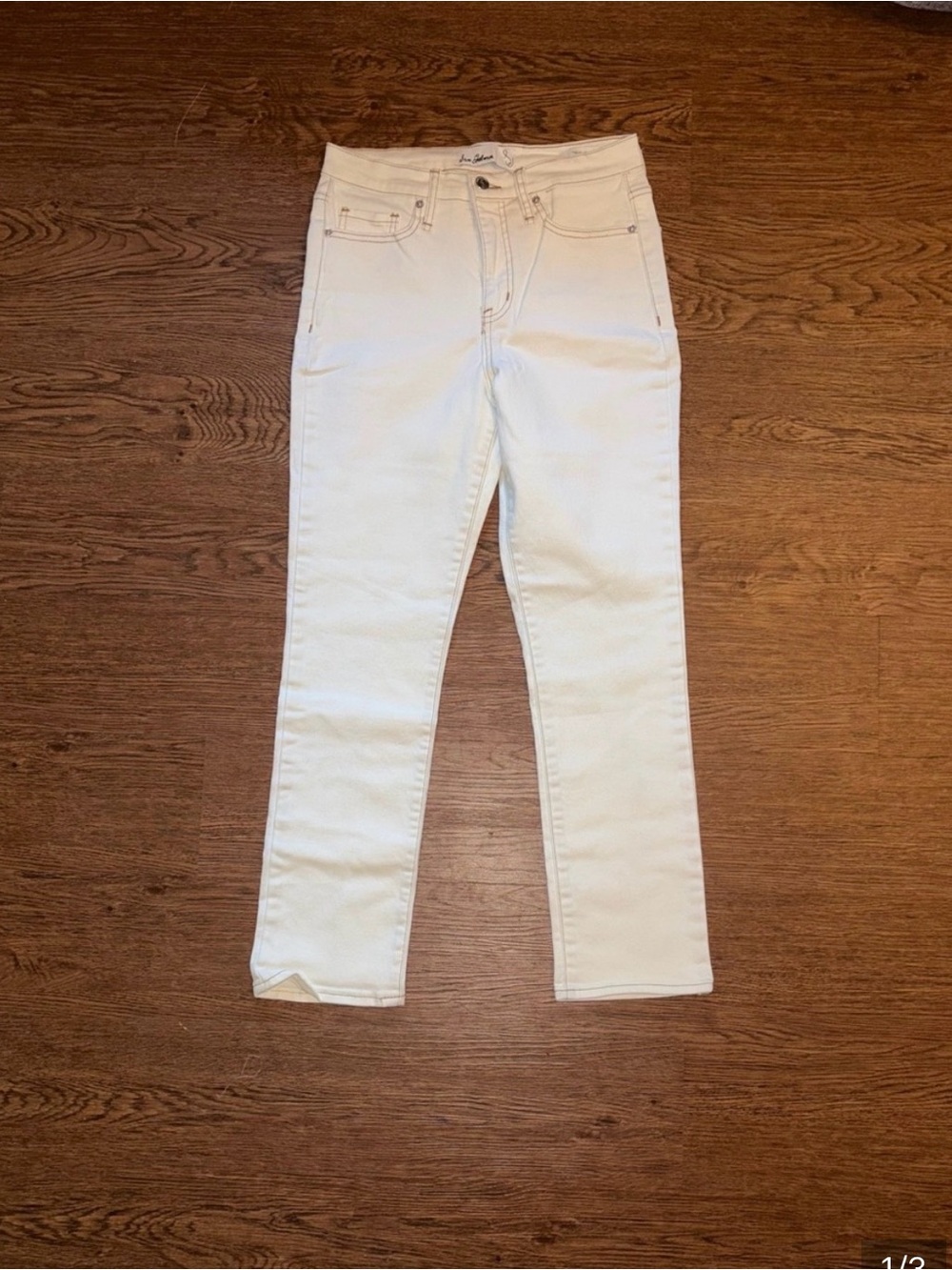Sam Edelman White Skinny Jeans